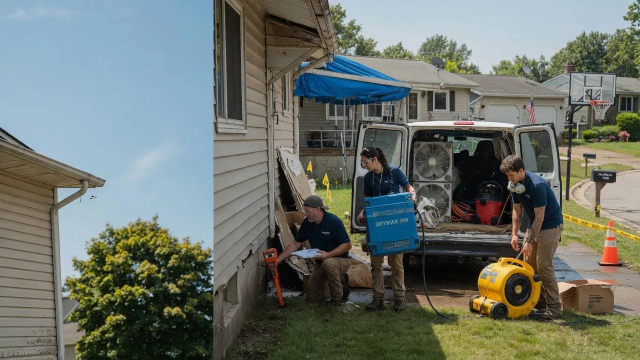Ceiling Leak Cleanup in Grand Ledge, MI near me