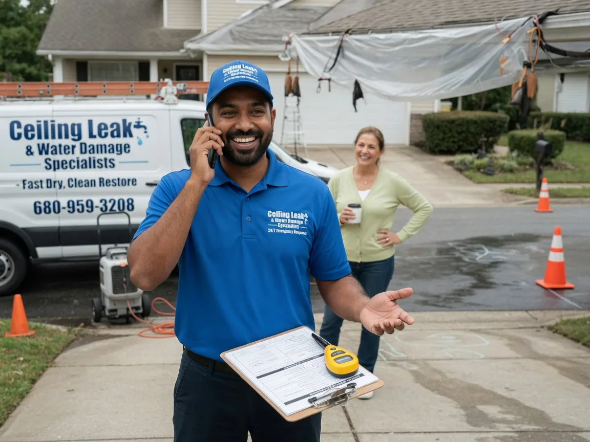Ceiling Leak Cleanup Grand Ledge, MI FAQs